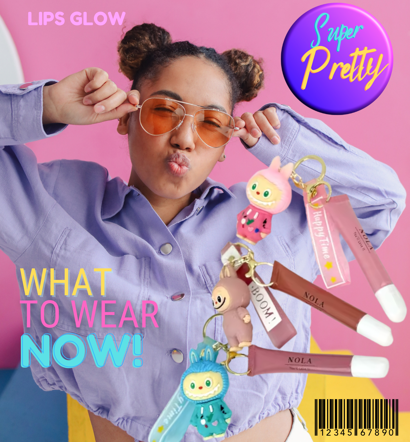 NOLA Lip Gloss - Keychain